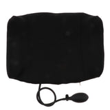 Maxbell Car Office Air Inflatable Lumbar Support Cushion Back Massag Pillow Black