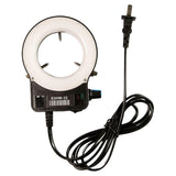 Maxbell Microscope Camera 32 LED Ring Light Lamp Adjustable 110 V Accessories US