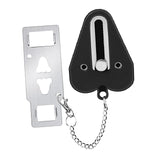 Maxbell Anti-theft Security Portable Door Lock for Safety Personal No Drill Room black