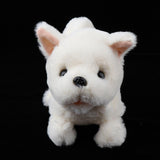 Max Electronic Plush Dog Toys Stuffed Toys Walking & Barking Puppy Dog Toy White