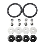 Max Maxb Quick Release Fasteners For Car Bumpers Trunk Fender Hatch Lids Kit Black