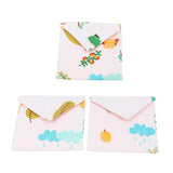 Max 3pcs Women Sanitary Napkins Bag Menstrual Cup Pouch Nursing Pad Holder White