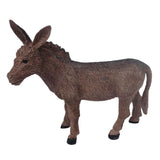 Max Simulation Animals Figures Collectibles Hand Painted Farm Animal Toy Donkey