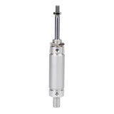 Max 25mm Bore 25-300mm Stroke Mini Pneumatic Air Cylinder 300mm Stroke
