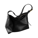 Maxbell Leather Hobo Pouch Pocket Wallet Ladies Casual Women Shoulder Bag Handbag Black