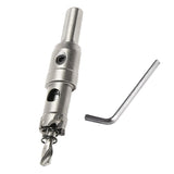 Max Maxb Stainless Steel Carbide Tip Alloy Hole Saw Multiple-tooth Drill Bit 17mm