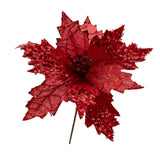 Maxbell Flowers Ornaments Wedding Home Accessories Artifical Fake Decorations Red