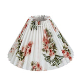 Maxbell 25cm Pleated Lampshade Cloth Replacement for Dining Room Cafe Ornaments Multi
