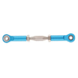 Max Adjustable Servo Linkage Pulling Steering Rods Arms for 1/10 HSP Car Blue