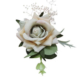 Max Wedding Corsage Wrist Girl Bride Artificial Rose Hand Flower Wrist Flower