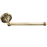 Maxbell Antique Bronze Brass Carved Wall Mounted Towel Rack Bathroom Accessories