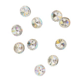 Max 10pcs Nail Art 3D Bling Glass Diamond Tips Decoration Beauty Nail Charms C