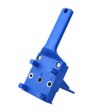 Max Quick Doweling Jig Pocket Hole Jig Locator Blue
