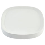 Maxbell Movable Flower Pallet Planter Moving with Invisible Wheels Tray for Indoor White 4 Wheels L