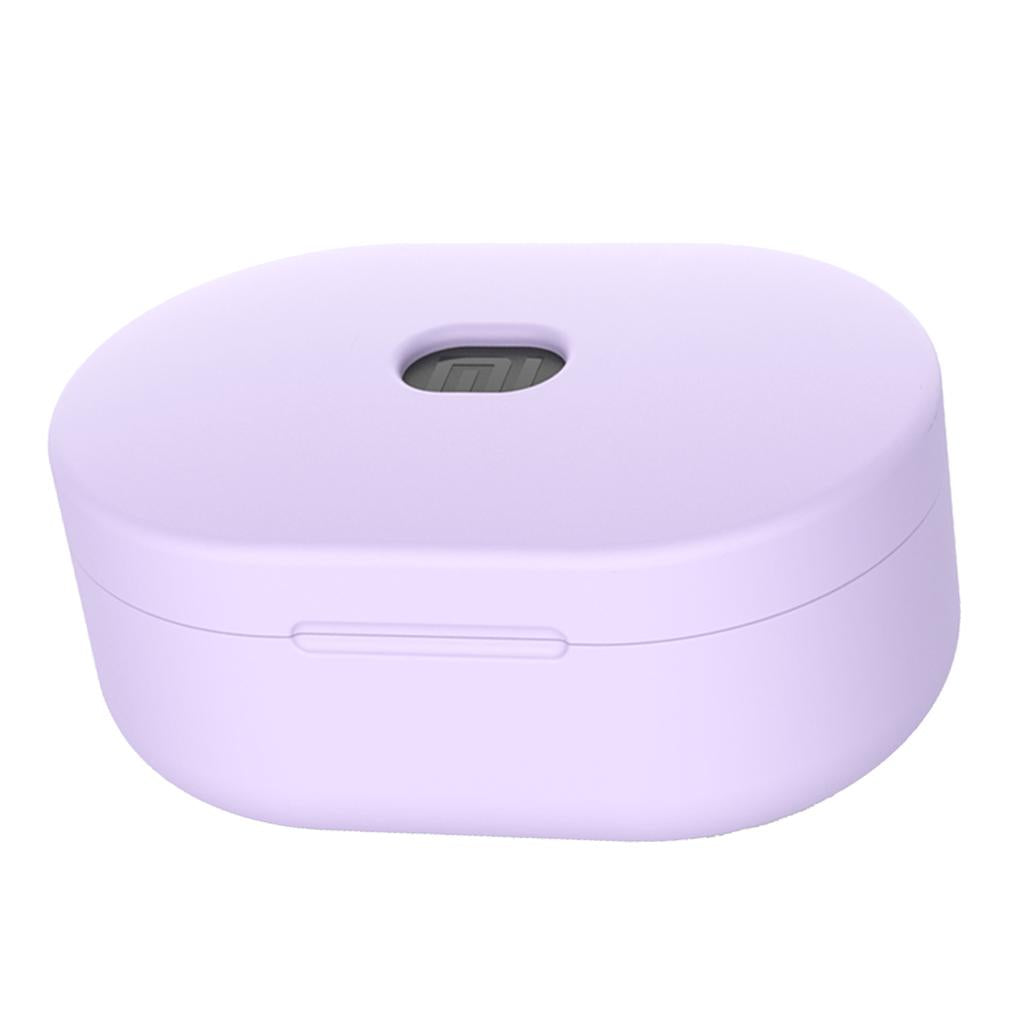 Max Silicone Protective Cover Case Slim Skin For Redmi Airdots Earphones Purple