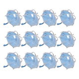 Maxbell 12 Pieces Umbrella Shape Creative Candy Boxes for Halloween Party Favors Blue