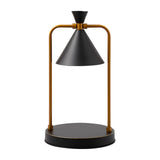 Maxbell Electric Candle Warmer Lamp Wax Melting Tea Light for Home Living Room Black