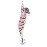 Maxbell Silicone Simulation Noctilucent Soft Prawn Shrimp Fishing Lure Hook Bait Pink
