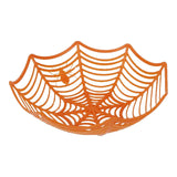 Maxbell Storage Basket Halloween Decor Container for Snack Fruit Dinner Table Orange