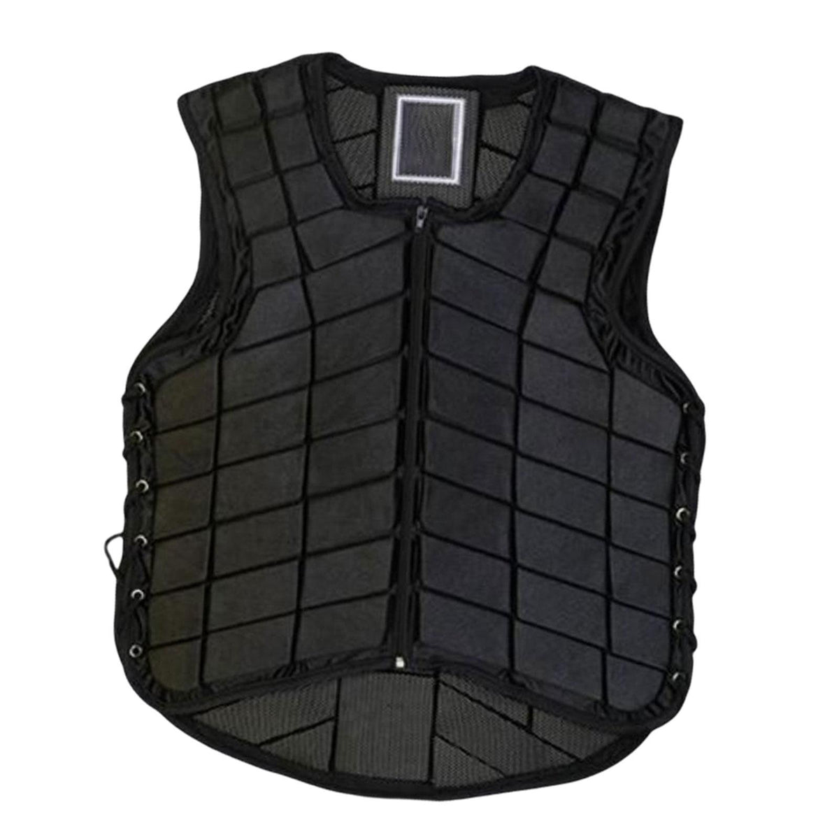 Maxbell Equestrian Protector Accessories Gear Protective Horse Riding Vest Adult XXL Black