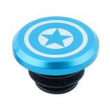 Maxbell 1 Piece Alloy Bicycle Bike Handlebar End Plugs Bar End Cap Blue B