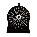 Maxbell Turntable Drinking Wheel Fortune Game Tabletop Game for KTV Party Carnival