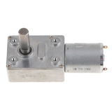 Max Reversible High Torque Turbo Worm Geared Motor DC 12V Motor 18RPM