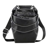 Maxbell Scissors Pouch Hairdressing Scissors Bag for Scissors Makeup Brushes Black