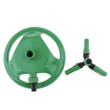 Max Garden Automatic Watering Nozzle 3 Arms 360 Deg Rotating Lawn Sprinkler