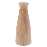 Maxbell Natural Unfinished Beech Wood Artificial Flower Dried Flower Vase C 13.5cm