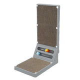 Maxbell Cat Scratching Post Furniture Protector Cat Scratcher Corrugated Cardboard Gray