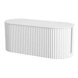 Maxbell Cable Management Box Hide Conceal Cord Organizer Box for Computer Desk white