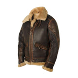 Maxbell Men's Bomber Trucker Jacket Outerwear Thick for Driving Outdoor Activities 4XL