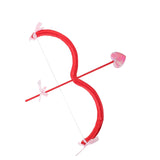 Maxbell Bow Arrow Bow and Arrow Toy Party Supply Fancy Dress for Wedding Cosplay red