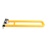 Maxbell Stainless Steel Folded Safety Grab Bar Toilet Hand Rails for Bathroom Yellow