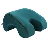 Maxbell Office Nap Nest Pillow Memory Foam Face Down Desk Pillow Cushion Green