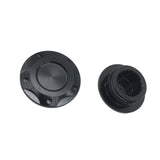 Maxbell 2x Engine Oil Filler Cap Transmission Tank Cover for Yamaha MT-03 MT-25 Black