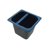 Maxbell Stainless Steel Espresso Knocking Box with Rubber Bar for Coffee Shop Office M