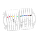 Maxbell Paint Markers Smooth Quick Drying Acrylic Paint Pens for Ceramic Canvas Wood 12 Colors