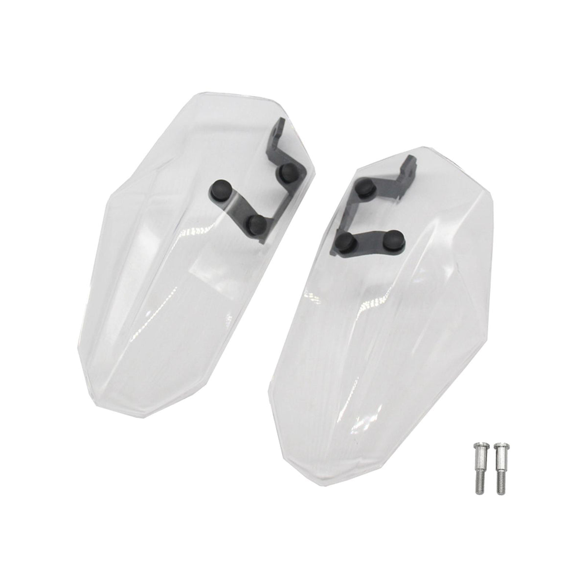 Maxbell Motorbike Hand Guard Wind Deflector Durable Premium for Yamaha T-Max Clear
