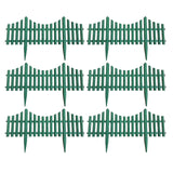 Maxbell 6x Garden Fence Border Edging Landscape Border Durable for DIY Decorative Green