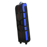 Maxbell Golf Travel Bags with Wheel Universal Detachable Folding Waterproof Club Bag black blue