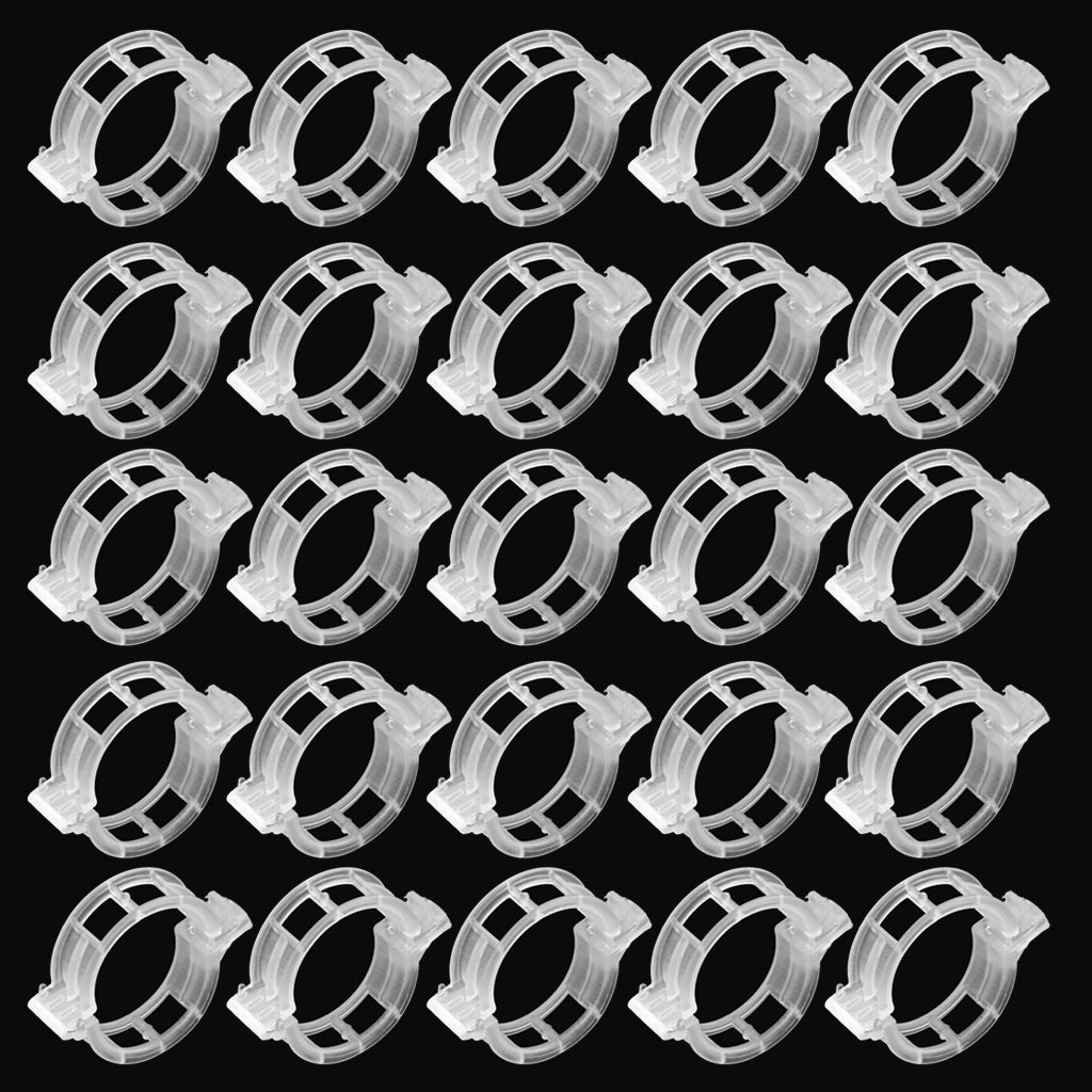 Maxbell 100pcs Tomato Clips Connect Pepper Cucumber Vines to Trellis Twine DIY