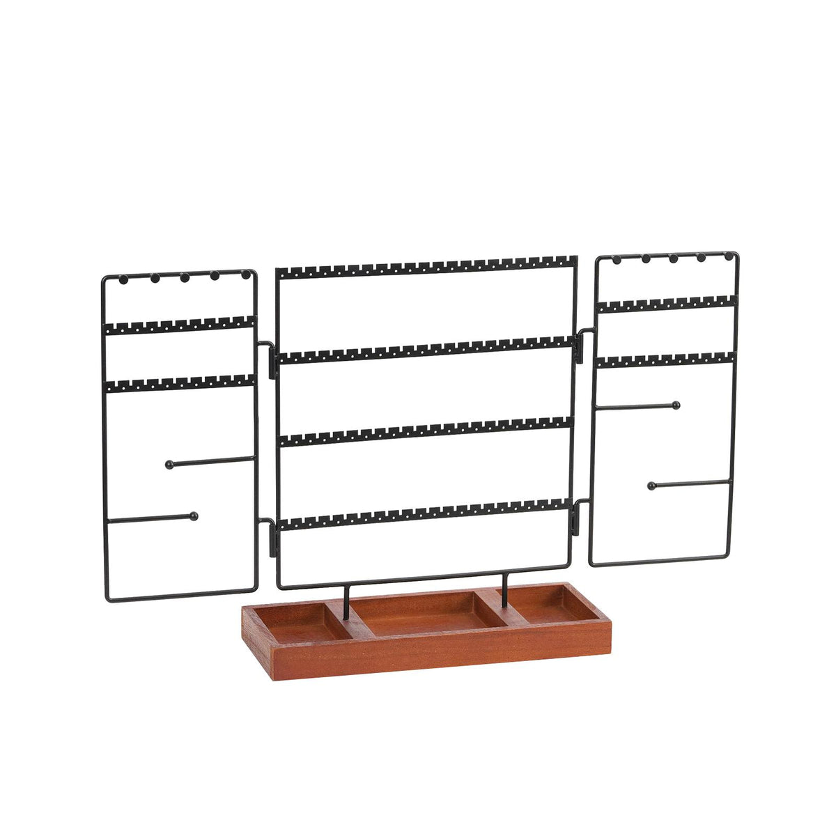 Maxbell Jewelry Organizer Stand Tray Detachable for Earrings Pendants Countertop
