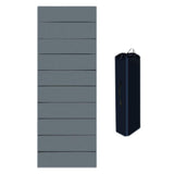 Maxbell Lunch Break Leisure Mat Folding Breathable Portable for Office Garden Gray