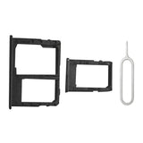 Maxbell Dual Sim Card / SD Tray Holder + Pin For Samsung Galaxy J610 J6 Plus Black