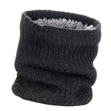 Maxbell Winter Warm Scarf Loop Solid Scarf Lightweight Windproof Thermal Comfortable Grey