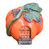 Maxbell Pumpkin Cottage Fairy Garden House Statue for Micro Landscape Decoration small pumpkin