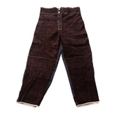 Max Welding Suits Heat/Flame Resistant Heavy Duty Anti-scald Brown Pants XL