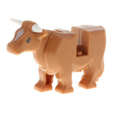 Maxbell Children Plastic Assembly Animal Building Blocks Educational Toy- Cattle
